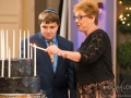 Bar Mitzvah candle lighting