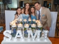 Family with Candles