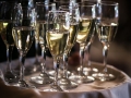 Butlered champagne
