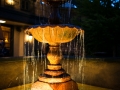 The Courtyard Fountain -- Evening