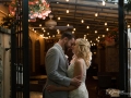 Bride and Groom on the Courtyard