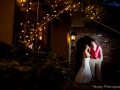 Couple In Archway At Night